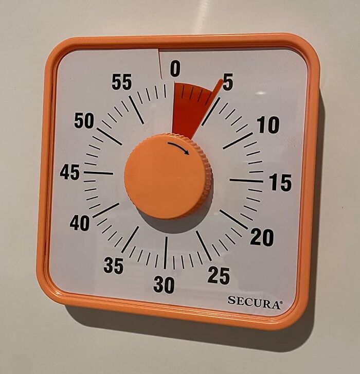 Procrastination? Not On This Timer's Watch!" This Visual Countdown Timer Will Keep You On Track And Motivated, Even When Netflix Is Calling Your Name