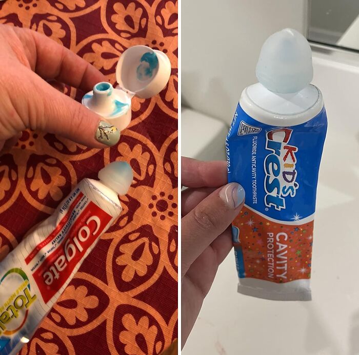 Squeezme? Yes, Please. These Self-Closing Toothpaste Caps Are A Tidy-Teeth Win