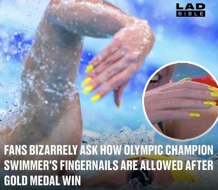 As If Finger Nails Gives Extra Propulsion