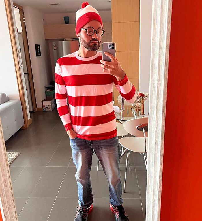 Hide In Plain Sight At The Halloween Party With This Instantly Recognizable Where's Waldo Costume