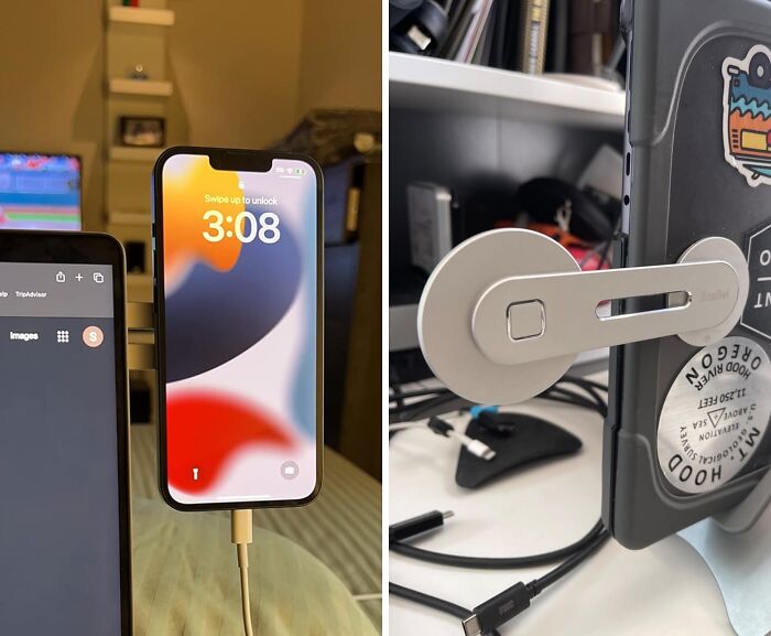 Turn Your Laptop Into A Multitasking Powerhouse With This Dual Screen Magnetic Phone Holder