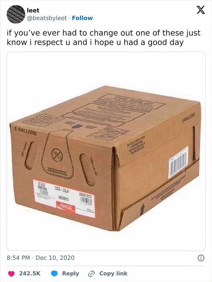 Changing One Of Those Bad Boys In A Lunch Rush Is An Extreme Sport