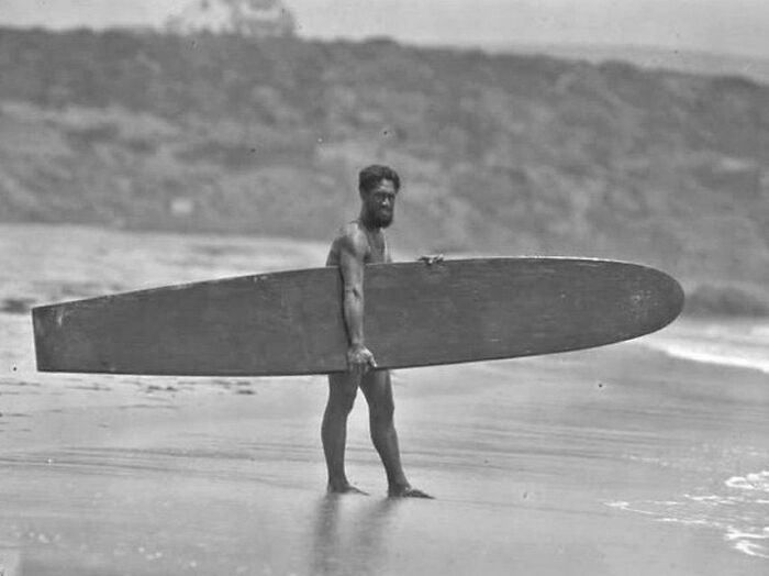 Duke Kahanamoku, The Man Who Made Surfing Popular Around The World, Hawaii, 1920