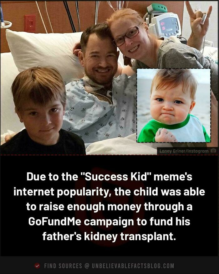The Child From The "Success Kid" Meme Made Enough Money To Fund His Dad's Kidney Transplant