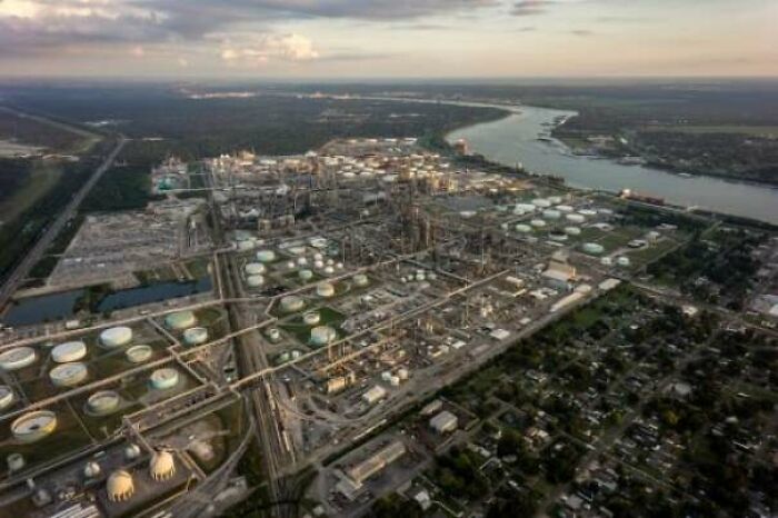 The Capital City Of Louisiana, Baton Rouge Nicknamed Cancer Alley. Residents Of This Area Have A 95% Greater Chance Of Developing Cancer Compared To The Average American