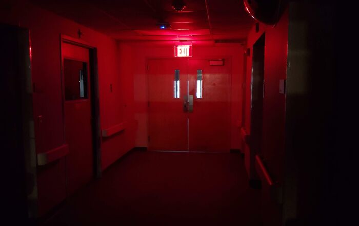 Empty MRI Area Of The Hospital I Work At