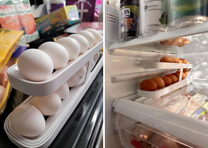 This Rolling Eggs Dispenser Will Keep Your Kitchen Looking (And Functioning) Like A Dream