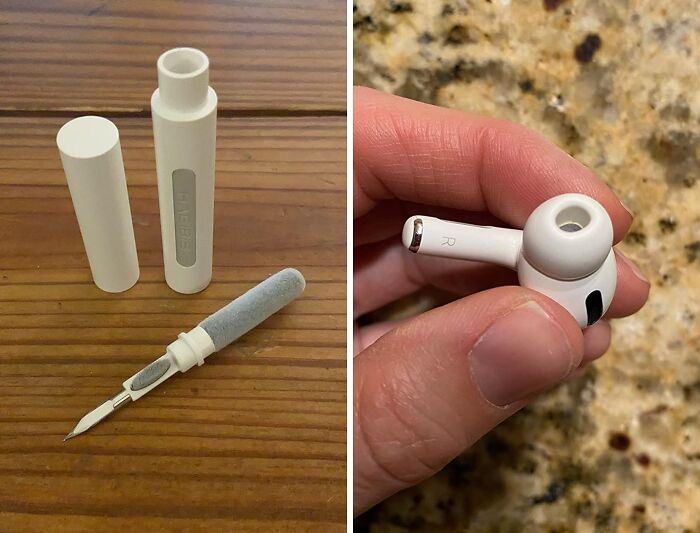 Earwax And Grime Got Your AirPods Sounding Like They're Underwater? This AirPods Cleaning Kit Will Bring Back That Crystal-Clear Sound