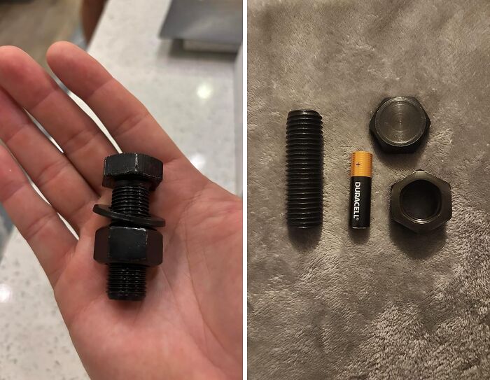 Hide Your Treasures In Plain Sight With This Bolt Safe