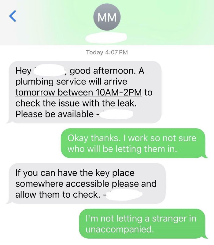 My Landlord Schedules Maintenance With No Notice And Expects Me To Miss Work