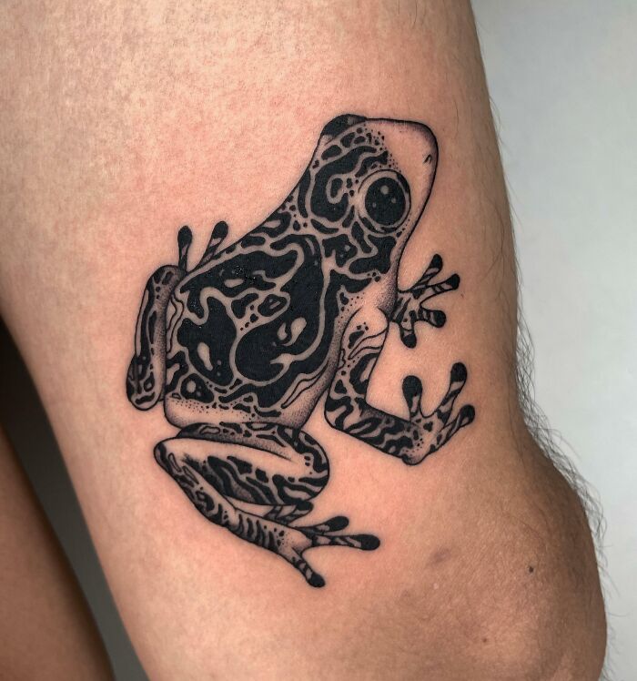 Lil Frog By Me, Amanda, Blackdot Tattoos, Singapore