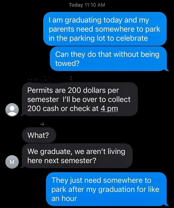 This Text Message From My Daughter’s Landlord While We’re Attending Her College Graduation