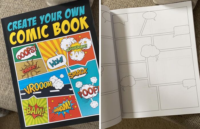 Bored With Reality? This Kit Will Help You Create Your Own Comic Book And Escape To A World Of Your Own Making
