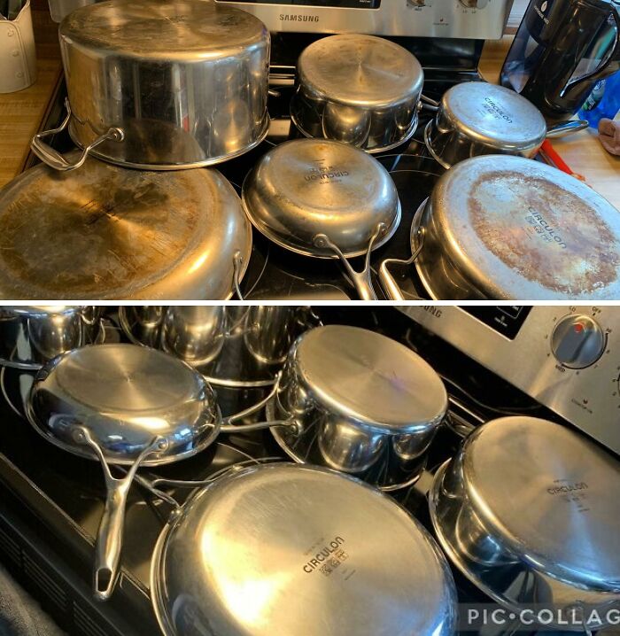 Was Given These Pots, They Are Almost Brand New Again!