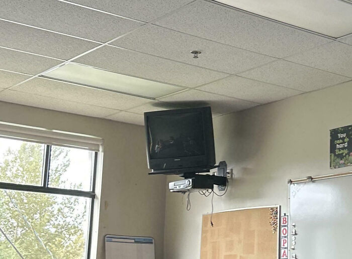 My New High School Still Has CRT TVs