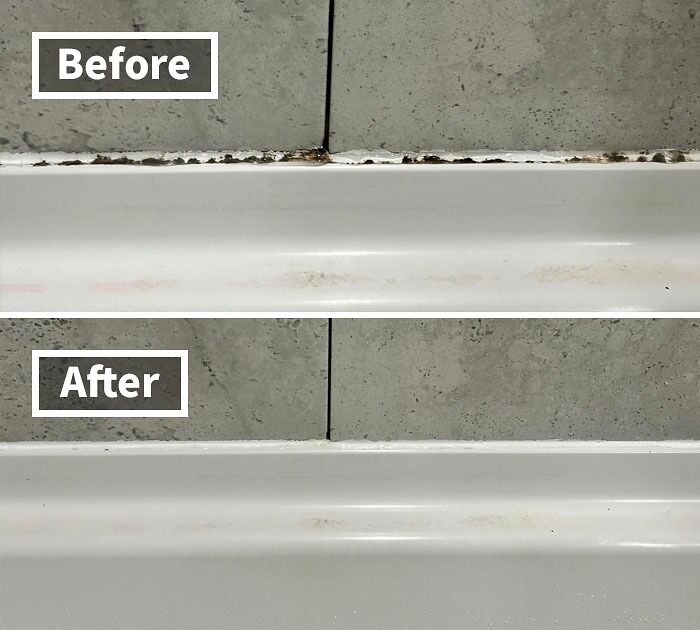 Our Grout's Got 99 Problems, But Stains Ain't One! Hit The Refresh Button On Your Bathroom With This Grout Whitener