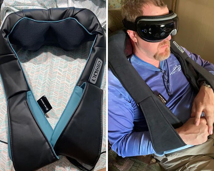 From Post-Workout Aches To Chronic Pain, This Back, Shoulder, And Neck Massager With Heat Tackles It All. It's The Versatile Tool For A Happier, Healthier You