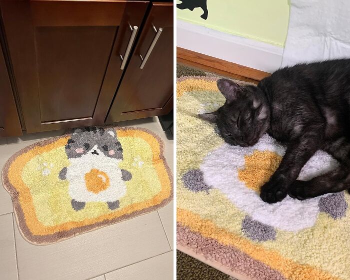 Your Bathroom Is About To Get A Whole Lot Tastier! This Cute Bath Mat Gives You A Smoothe Transition From Bathroom To Breakfast 