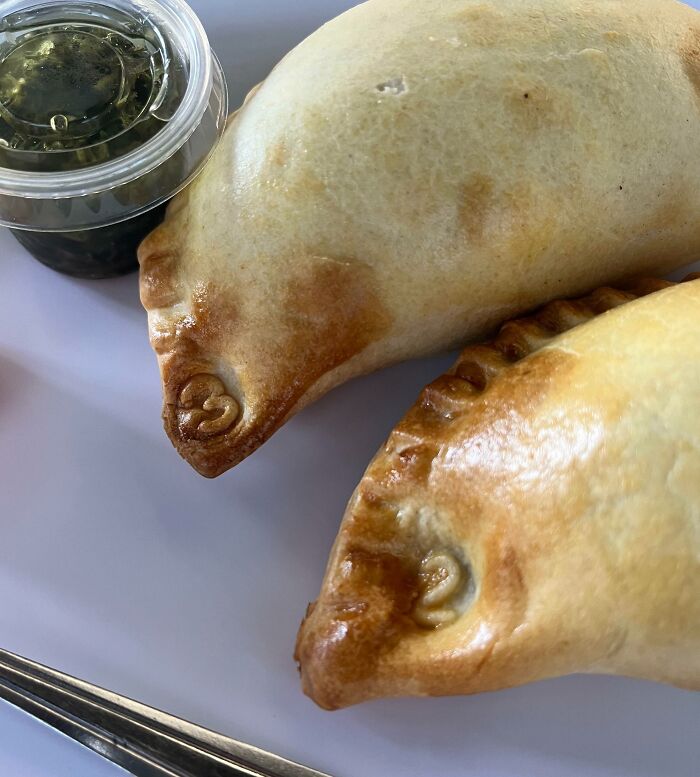 Empanada Place By My Work Stamps Each One With Numbers So You Can Differentiate The Filling