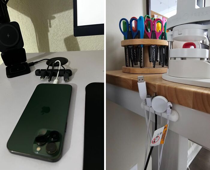 From Phone Chargers To Headphone Wires, These Versatile Cable Clips Can Handle It All. They're The Tiny But Mighty Solution For A Clutter-Free Life