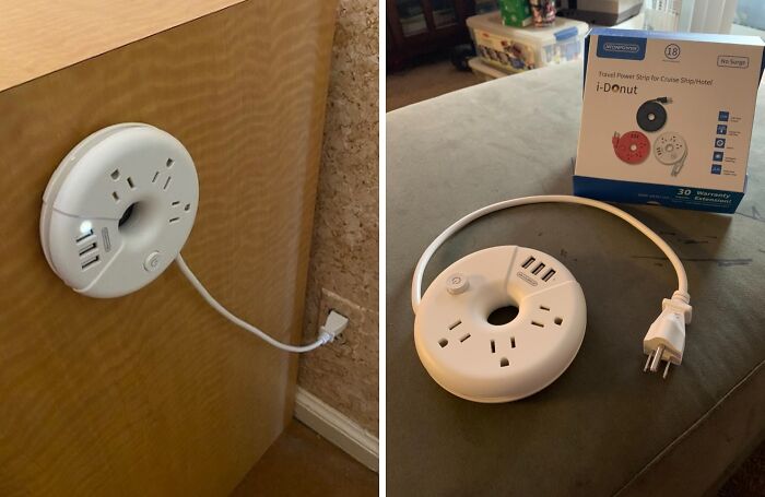 This Travel Power Strip Is The Compact Solution For All Your Charging Needs While On The Go