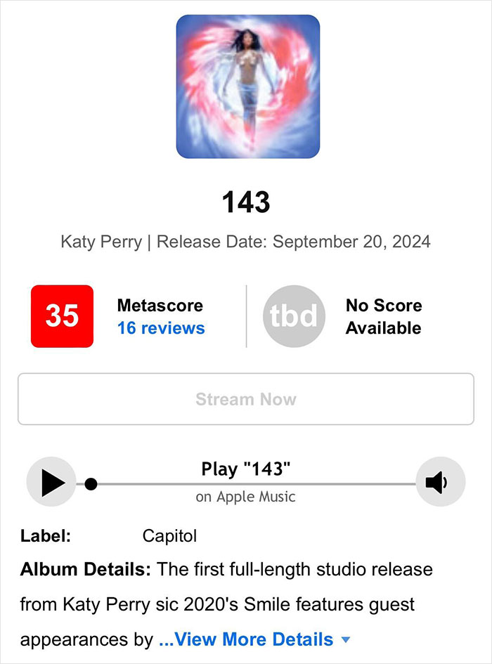  &ldquo;Bad, And Not In A Fun Way&rdquo;: Katy Perry&rsquo;s New Album Slammed As Her Career&rsquo;s &ldquo;Final Blow&rdquo;