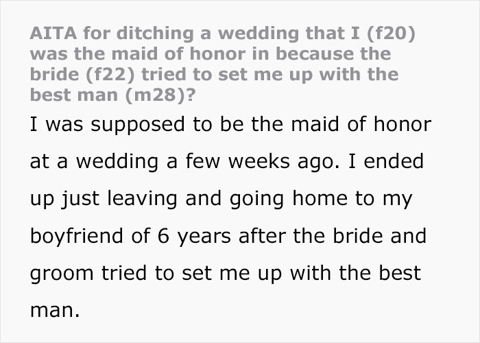 Bride And Groom Conspire To Hook Up MOH And Best Man, Disgusted, She Bails On Wedding Bride And Groom Conspire To Hook Up MOH And Best Man, Disgusted, She Bails On Wedding