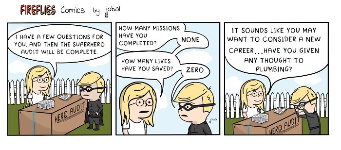 Fireflies Comics: Superhero Audit