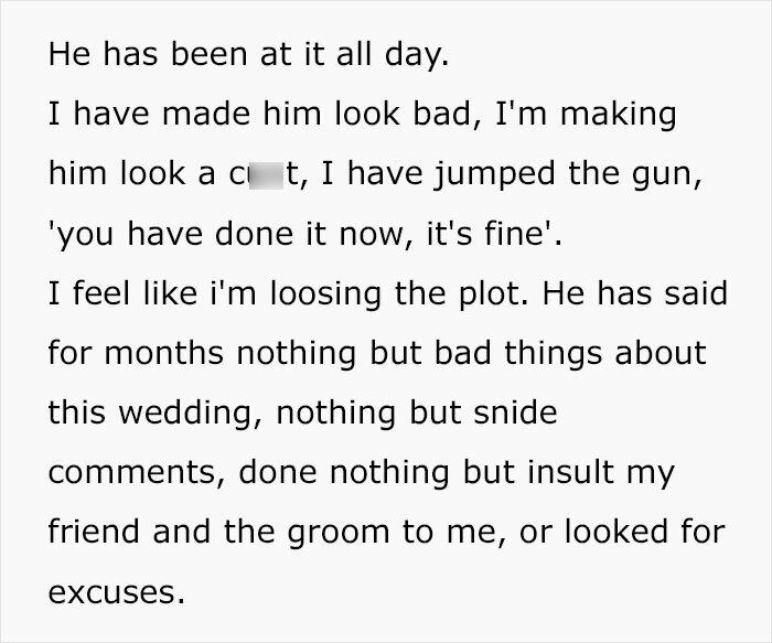 Woman Can't Fathom Why Her Husband Refuses To Accompany Her To Best Friend's Wedding, Seeks Advice Woman Can't Fathom Why Her Husband Refuses To Accompany Her To Best Friend's Wedding, Seeks Advice