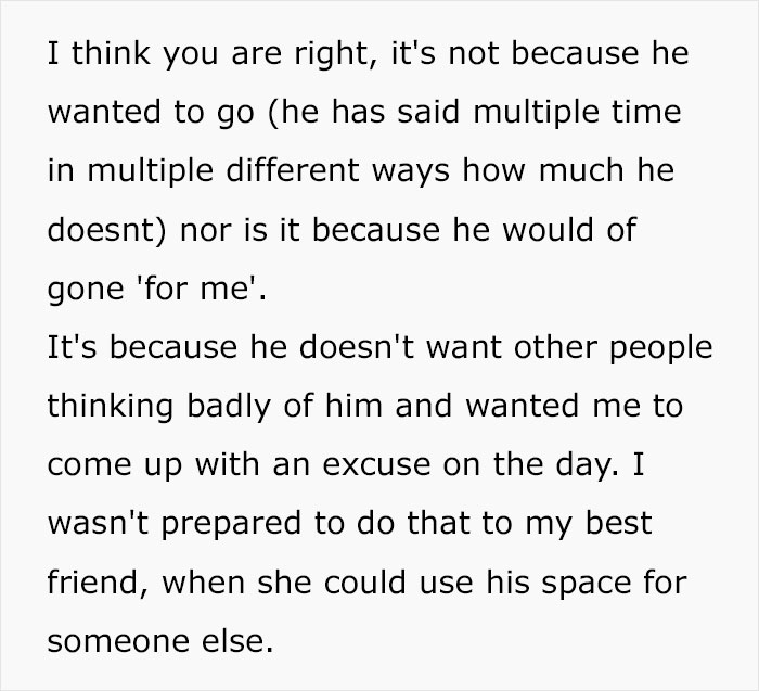Woman Can't Fathom Why Her Husband Refuses To Accompany Her To Best Friend's Wedding, Seeks Advice Woman Can't Fathom Why Her Husband Refuses To Accompany Her To Best Friend's Wedding, Seeks Advice