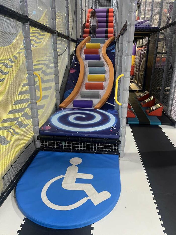 Somebody Apparently Doesn't Understand Mobility Impairment