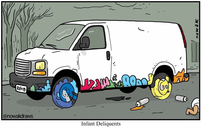 Humorous One-Panel Comics By Joseph Nowak