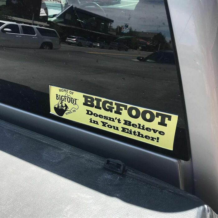 Best Bumper Sticker I've Seen In Awhile