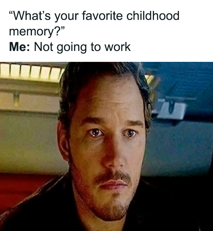 Man with a serious expression representing funny work memes about not wanting to go to work during a hectic week.