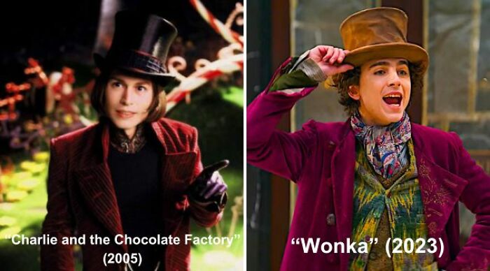 "Charlie And The Chocolate Factory" vs. "Wonka"