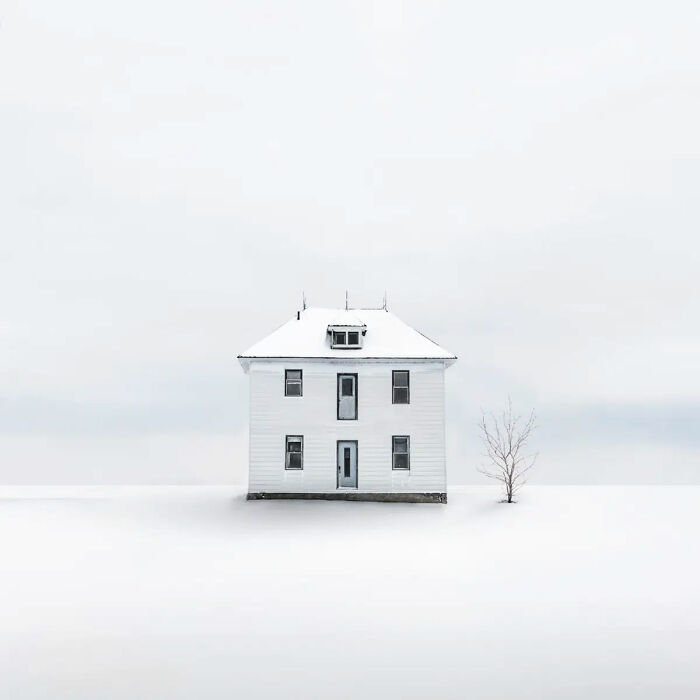 Architecture, 2nd Place Winner: White On White By Janet Capling