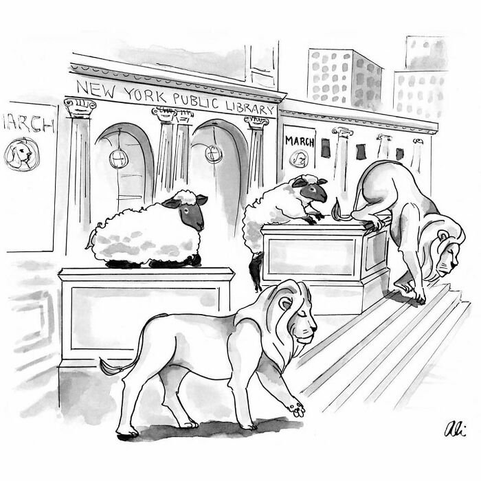 Hilarious One-Panel Comics By Ali Solomon (New Pics)