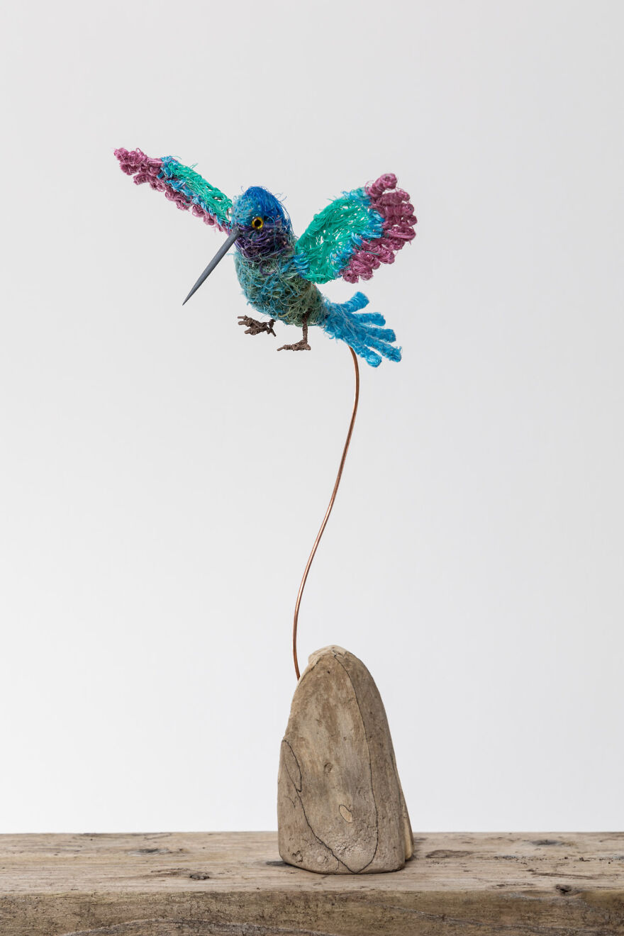 I Make Sculptures From Recycled Beach Trash I Make Sculptures From Recycled Beach Trash