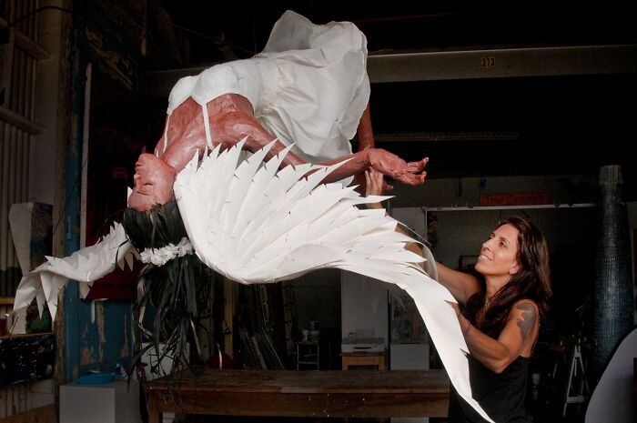 I Made A Life Size Paper Mache Sculpture Of My Life's Story