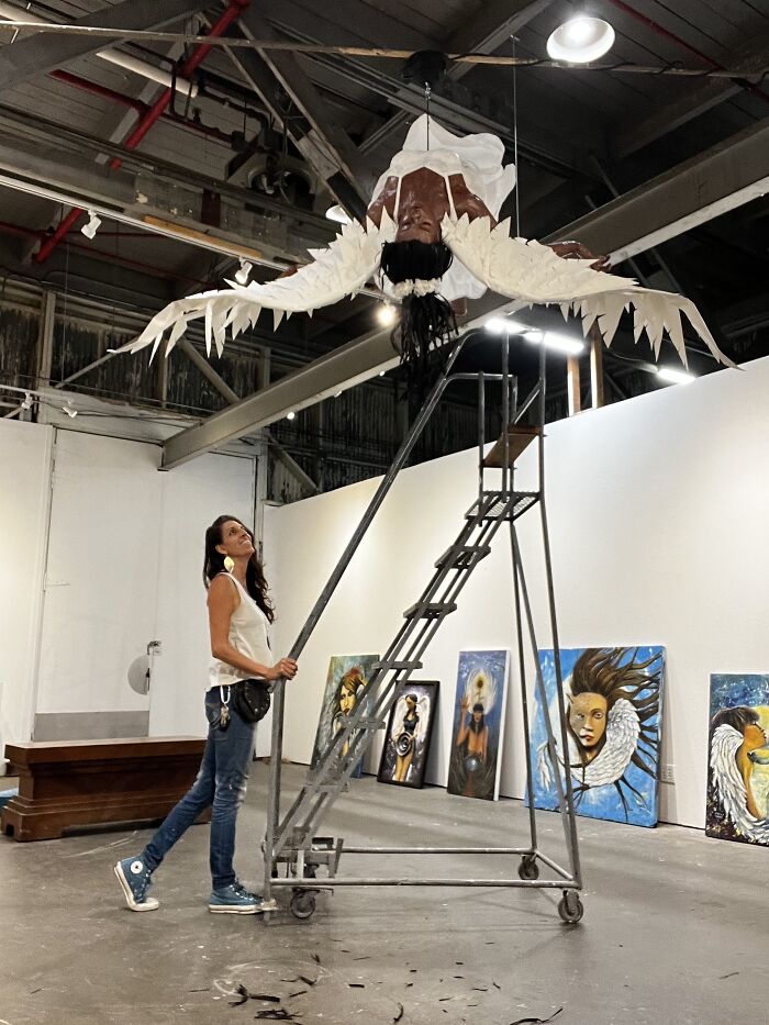 I Made A Life Size Paper Mache Sculpture Of My Life's Story