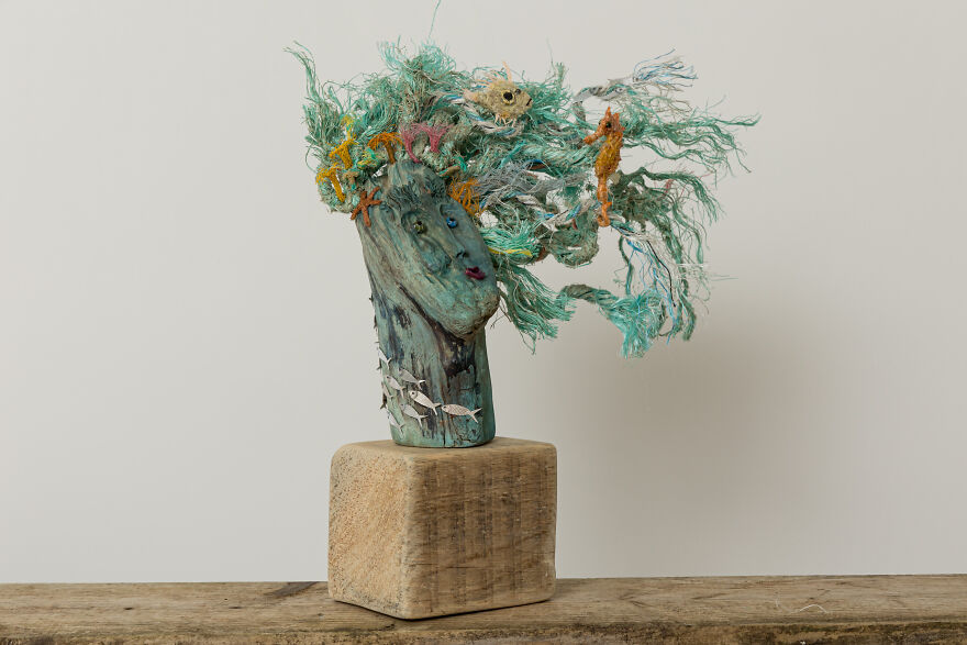 I Make Sculptures From Recycled Beach Trash I Make Sculptures From Recycled Beach Trash