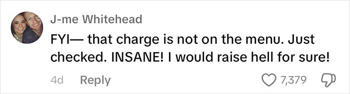 Woman Confused After Getting A Higher Bill Than Expected As Restaurant Charges A “Prep Fee” Woman Confused After Getting A Higher Bill Than Expected As Restaurant Charges A “Prep Fee”