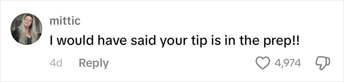 Woman Confused After Getting A Higher Bill Than Expected As Restaurant Charges A “Prep Fee” Woman Confused After Getting A Higher Bill Than Expected As Restaurant Charges A “Prep Fee”