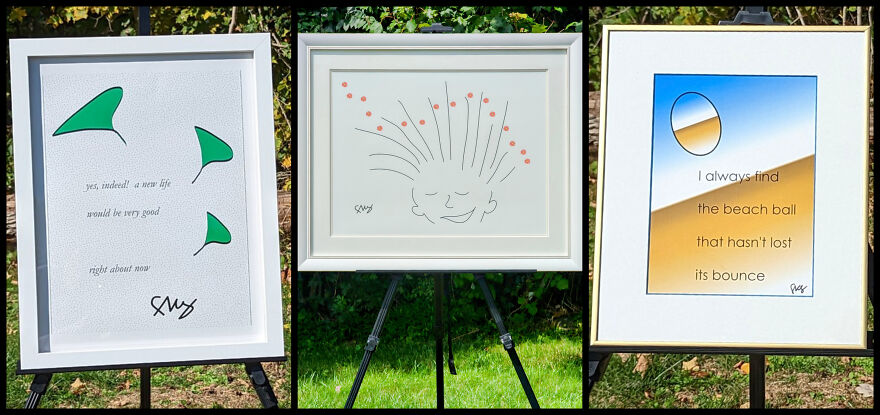 In Francie Grace's Studio, Words And Color Converge In Francie Grace's Studio, Words And Color Converge