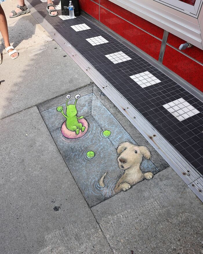 New Street Art Pieces That Feature Adventures Of Quirky Characters By This Artist