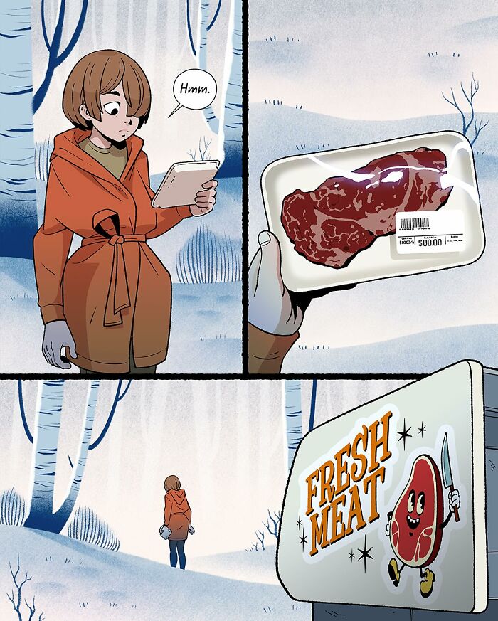 11 Nightmare-Inducing Stories Illustrated By This New York-Based Artist (New Pics)