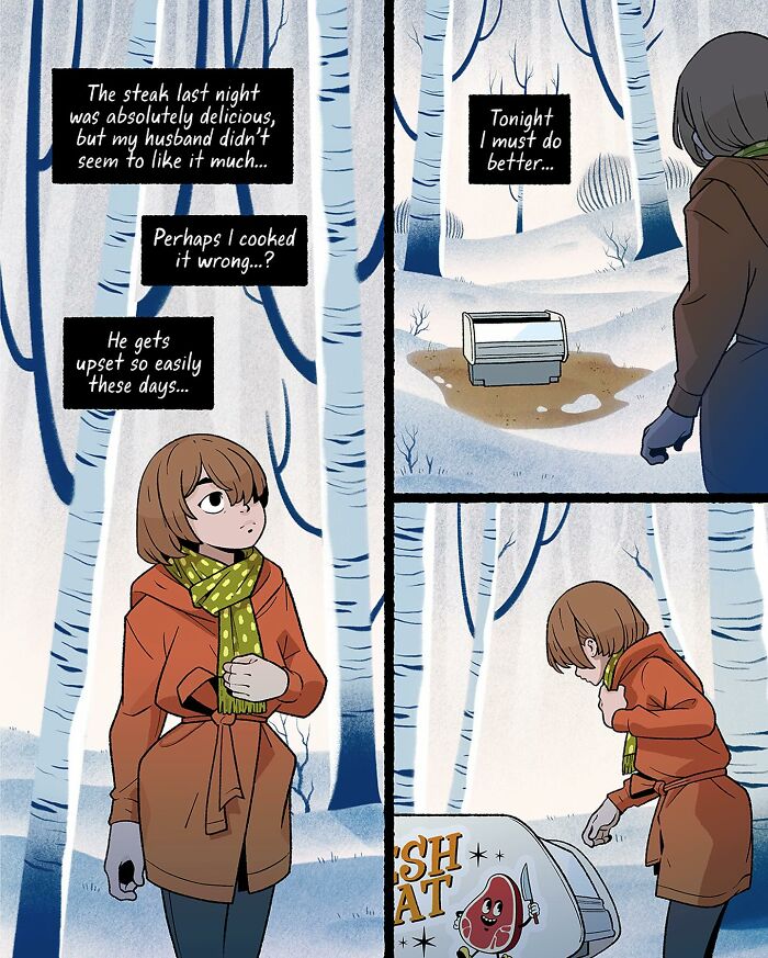 11 Nightmare-Inducing Stories Illustrated By This New York-Based Artist (New Pics)