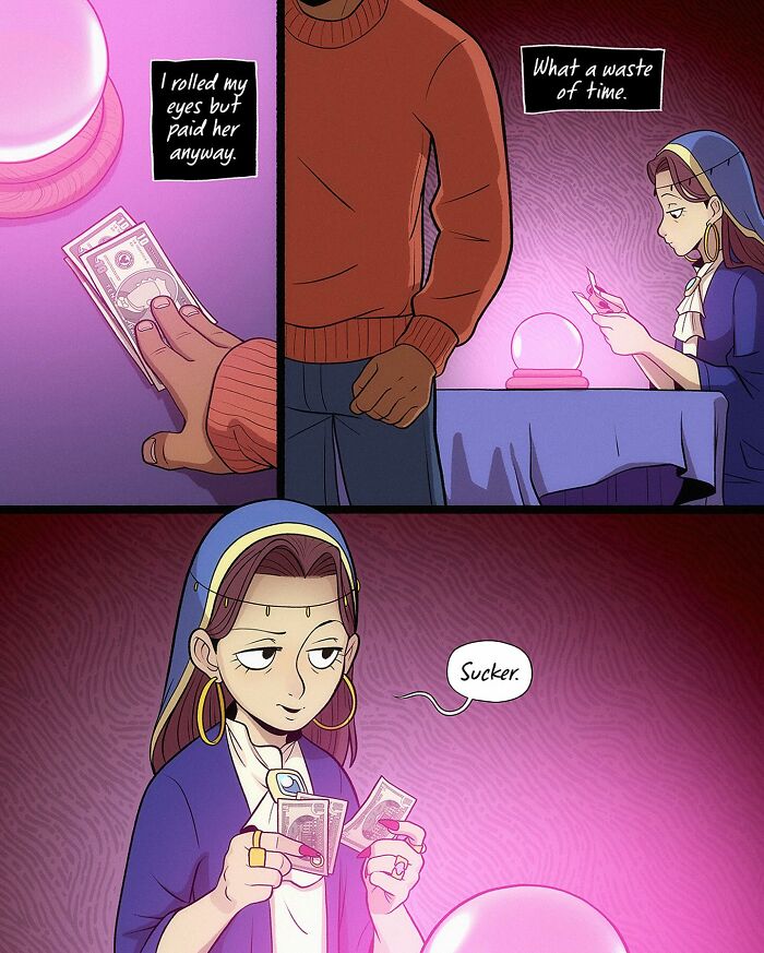 11 Nightmare-Inducing Stories Illustrated By This New York-Based Artist (New Pics)