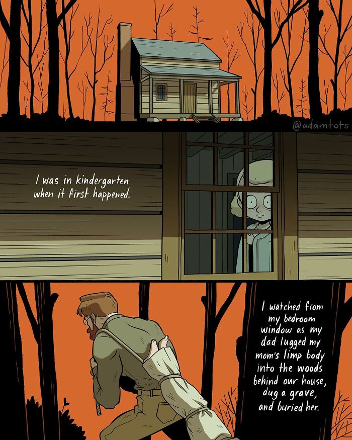 11 Nightmare-Inducing Stories Illustrated By This New York-Based Artist (New Pics)