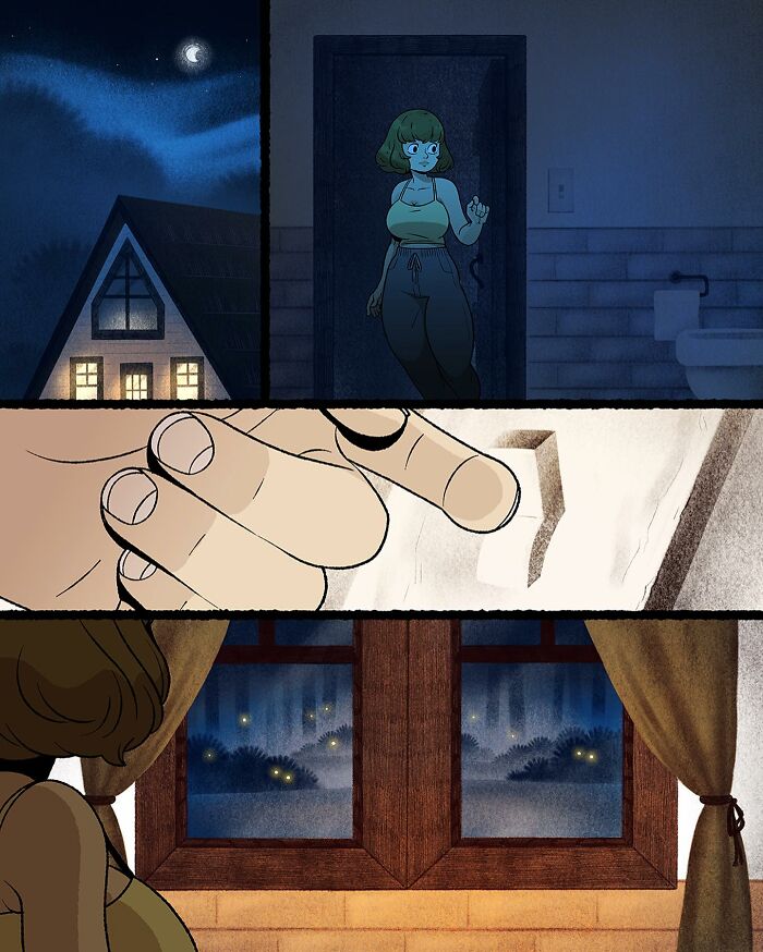 11 Nightmare-Inducing Stories Illustrated By This New York-Based Artist (New Pics)